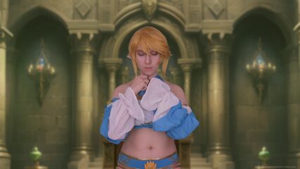 Zelda Cosplay POV Humiliation