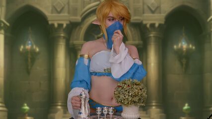 Zelda Cosplay POV Humiliation